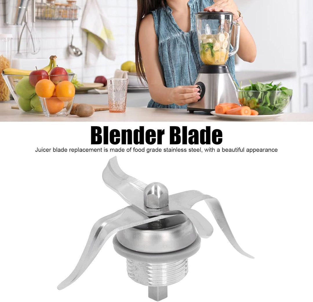 Ejoyous Messer für Thermomix 3300, Edelstahl Mixmesser Ersatzteile Entsafter Klinge Ersatz Zubehör f