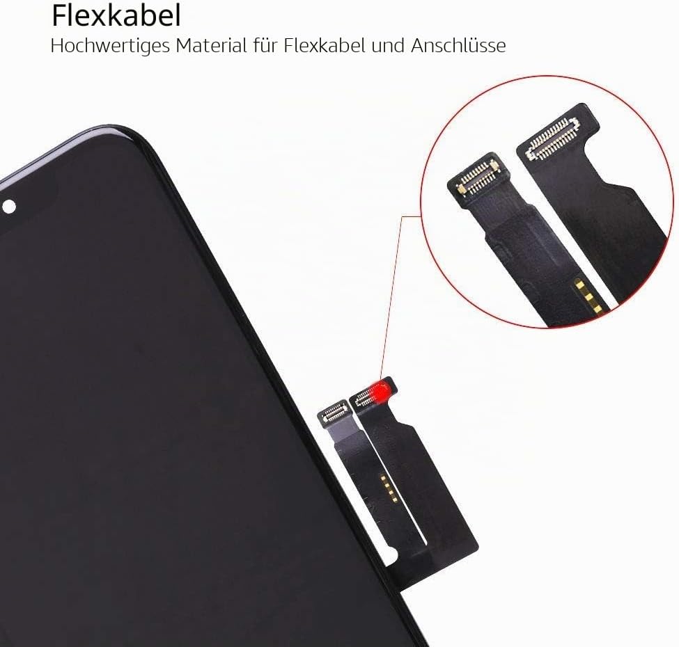 Hoonyer iPhone 11 Display with 3D Touch Function and Digitizer and Repair Kit (iPhone 11 Display), i