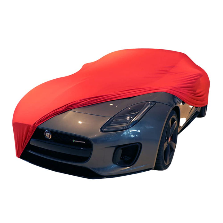 Star Cover AUTOABDECKUNG ROT Jaguar F-Type SCHUTZHÜLLE ABDECKPLANE SCHUTZDECKE VOLLGARAGE
