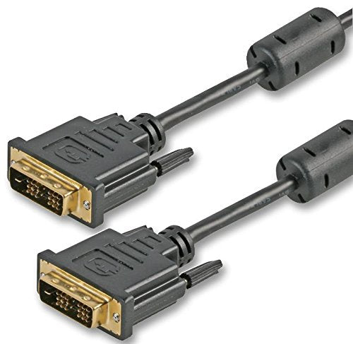 Pro Signal PSG90418 DVI-D Single Link Stecker auf Stecker, 3 m, Schwarz