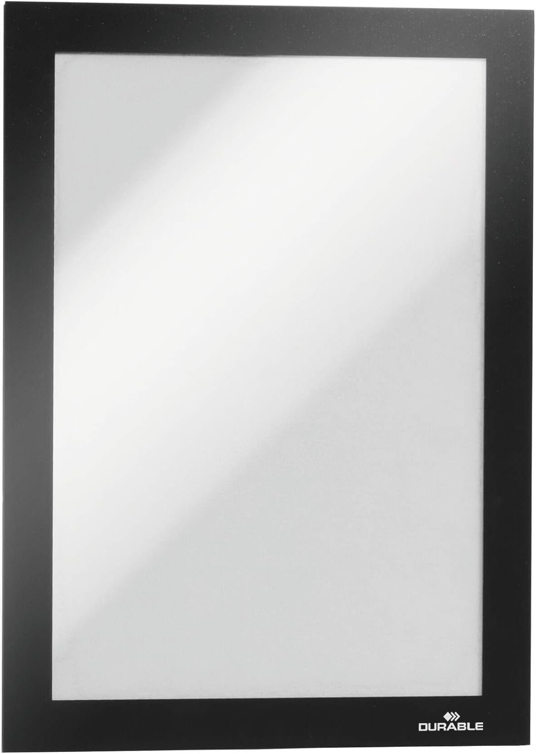 Durable Info-Rahmen Duraframe (A5, selbstklebend mit Magnetverschluss) 10 Stück, schwarz, 488101 A5