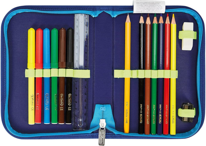 herlitz 50037421 Schulranzen Loop Plus, Soccer, 1 Stück