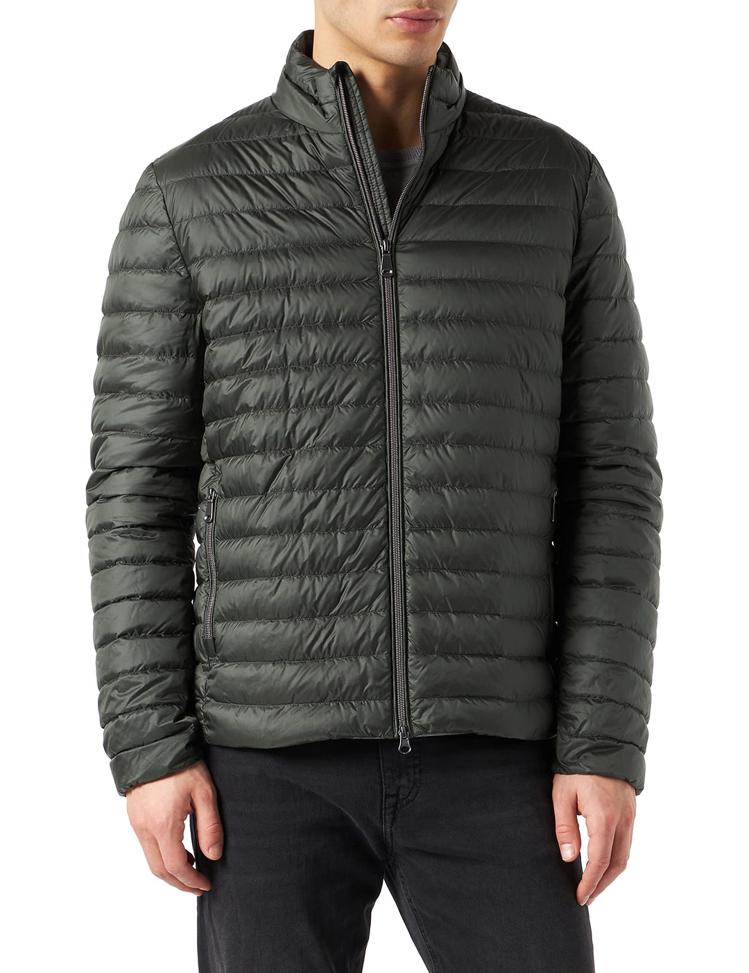 Geox Herren M2525dt2562 Down Coat (1er Pack) 50 Climbing Ivy, 50 Climbing Ivy