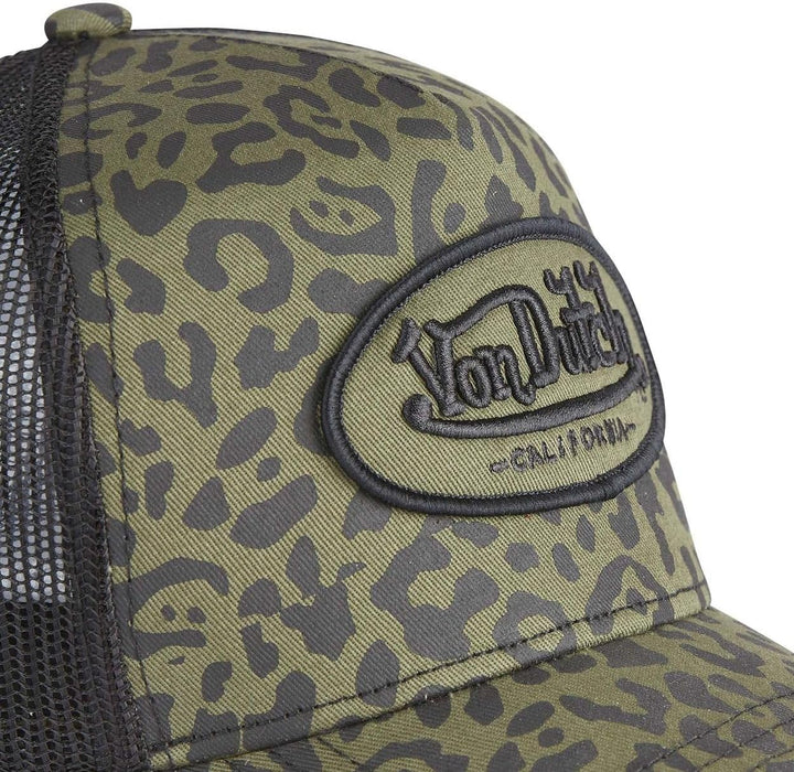 Von Dutch Kappe für Herren &amp; Damen, verstellbar, Truckermütze, originell und bequem, Schwarz, Grün,