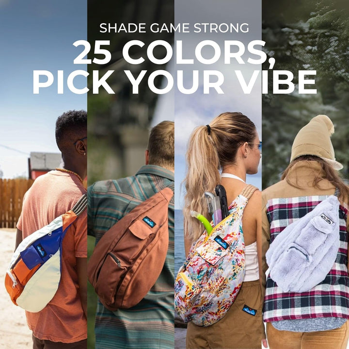 KAVU Rope Bag - Einzigartiger Outdoor Crossbody Rucksack Trifft Jeden Alltag Und Macht Es Mit Stil E