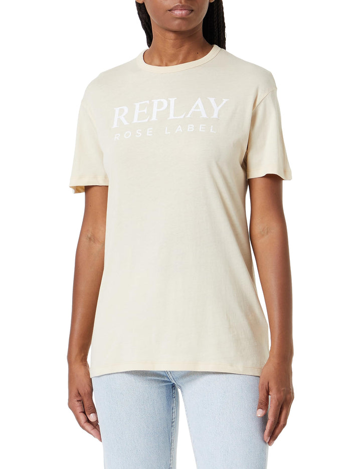 Replay Damen T-Shirt XL 611 Skin, XL 611 Skin
