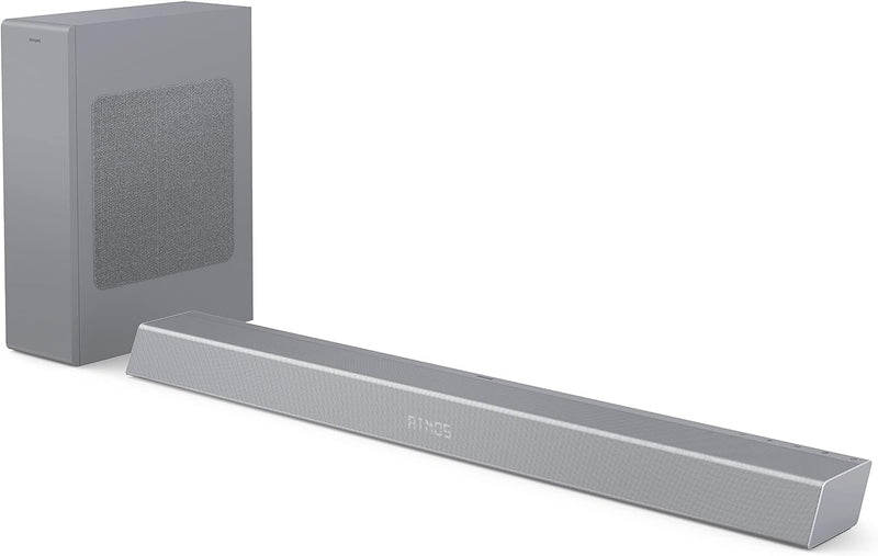 Philips B8505/10 Soundbar mit Subwoofer kabellos (2.1 Kanäle, Bluetooth, 240 W, Dolby Atmos, HDMI eA