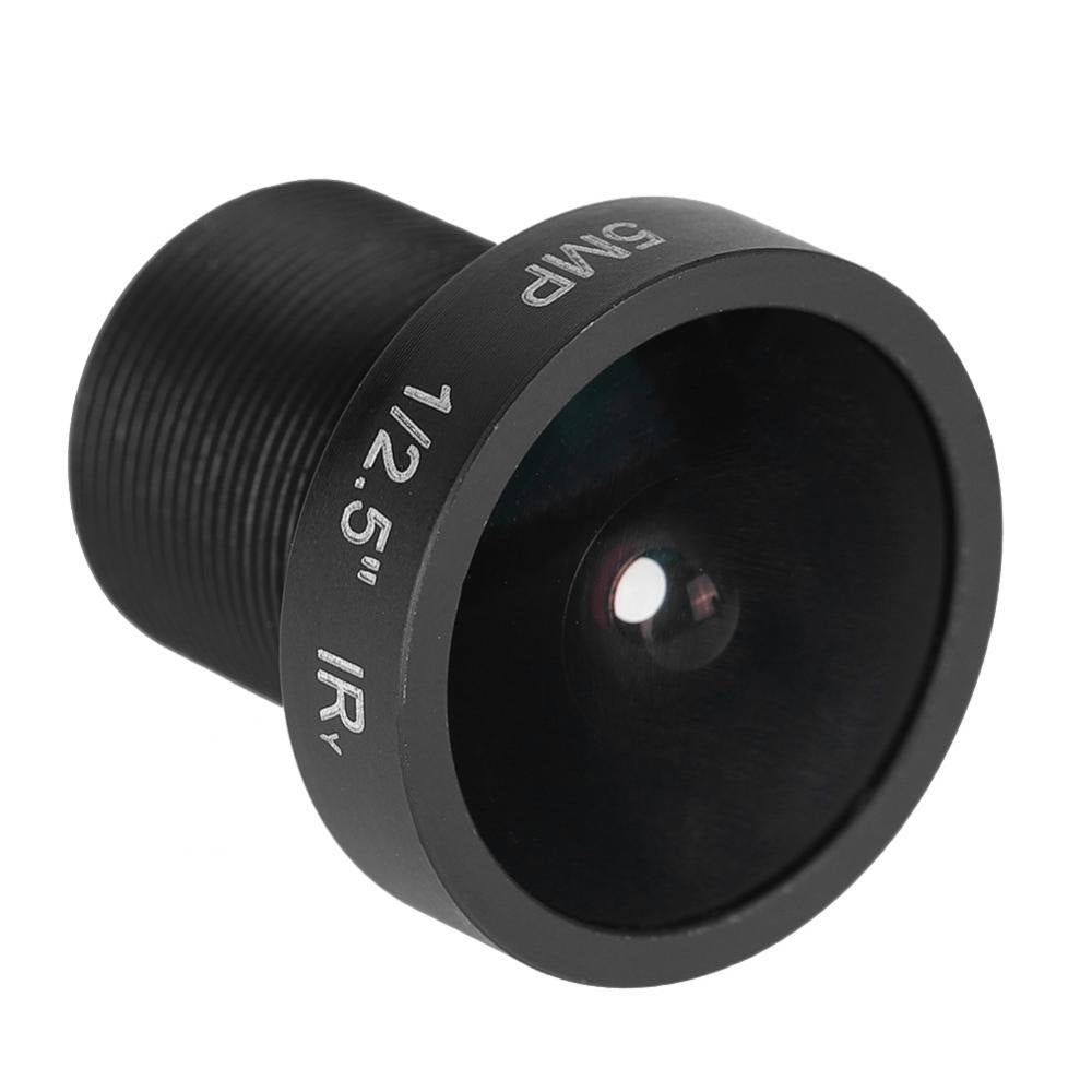 ASHATA 2,1-mm-Kameraobjektiv, 180-Grad-Weitwinkel-Ersatzobjektiv, HD-IR-CCTV-Objektiv für IP-Überwac