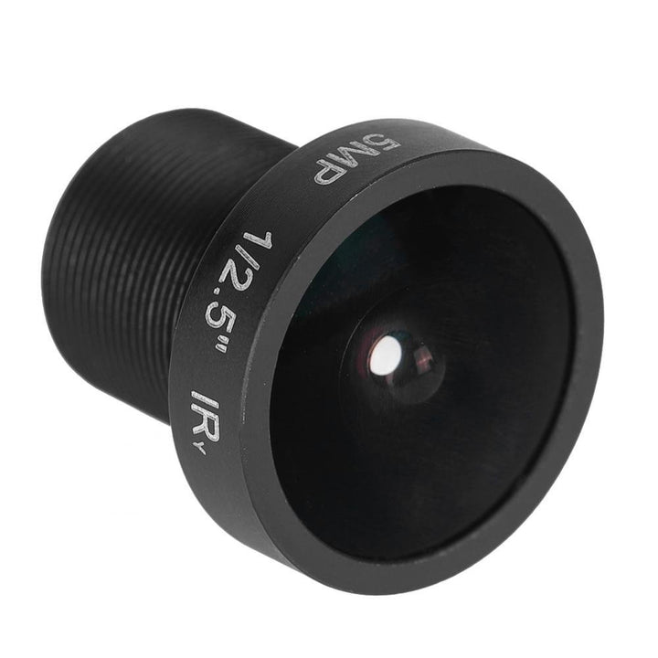 ASHATA 2,1-mm-Kameraobjektiv, 180-Grad-Weitwinkel-Ersatzobjektiv, HD-IR-CCTV-Objektiv für IP-Überwac