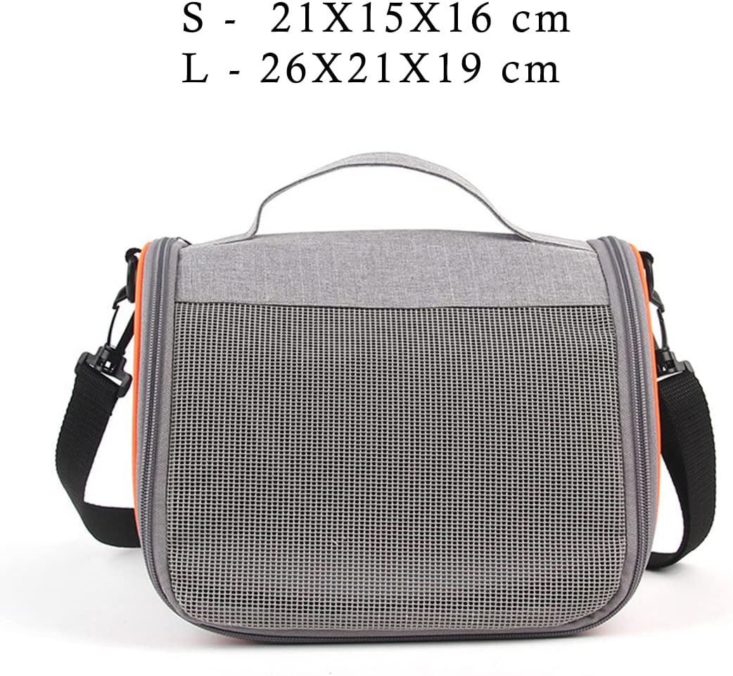FUNAT Tragbare Reisetasche für Kätzchen, Hamster-Takeaway-Tasche, Atmungsaktive Hochwertige Haustier