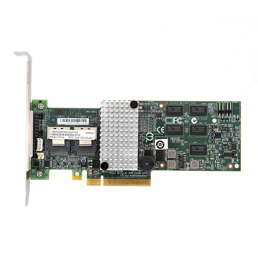 IBM M5015 Megaraid, SAS Controller RAID 6G PCIe Bang 9260‑8i SATA und Olufsen X8 für LSI 46M0851