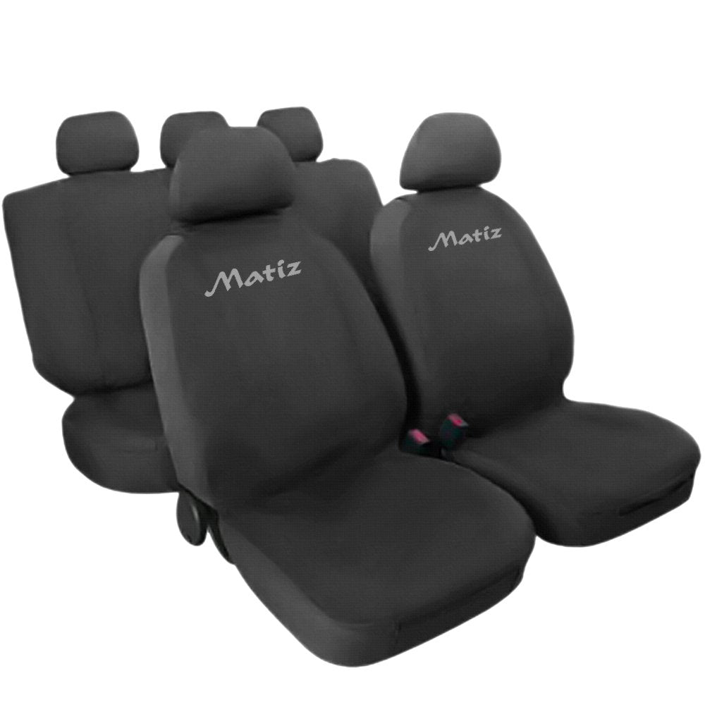 Lupex Shop 17239-01 Matiz 5 Türen Sitzbezüge - grau