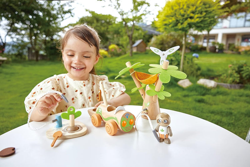 Hape Green Planet Explorers Bäume Pflanzen mit dem E-Auto