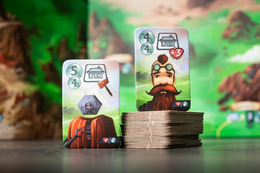 Red Raven Games Now or Never Brettspiel, Grün