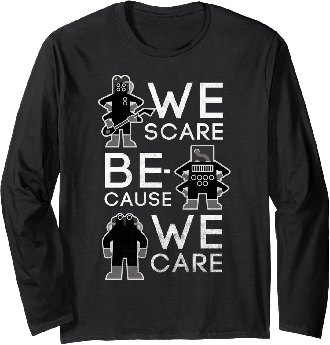 Disney Pixar Monsters University We Scare Poster Langarmshirt