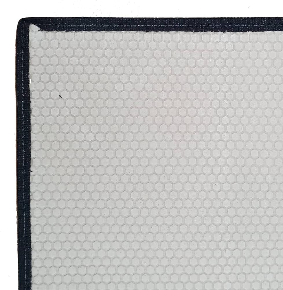 Caroline's Treasures BB5057JMAT Blaue Blumen Schnauzer Matte für drinnen oder draussen, 61 x 91,4 cm