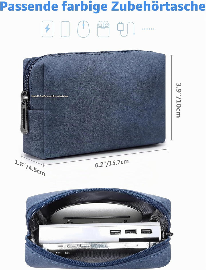 HYZUO 13,3-14 Zoll Laptop Hülle Tasche mit Standfunktion für MacBook Pro 14 M5/M4/M3/M2/M1 2026-2021