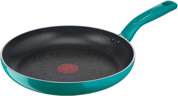 Tefal G80406 Chefclub Bratpfanne 28 cm | Titanium Antihaftversiegelung | Thermo-Signal Temperaturanz