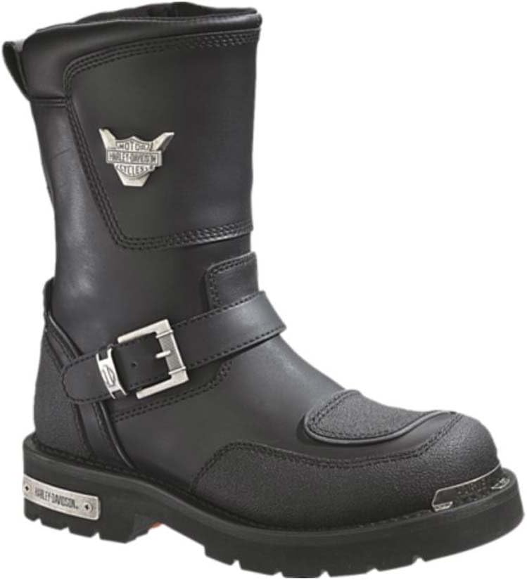 Harley-Davidson Men's Shift Boot 43 EU Schwarz, 43 EU Schwarz