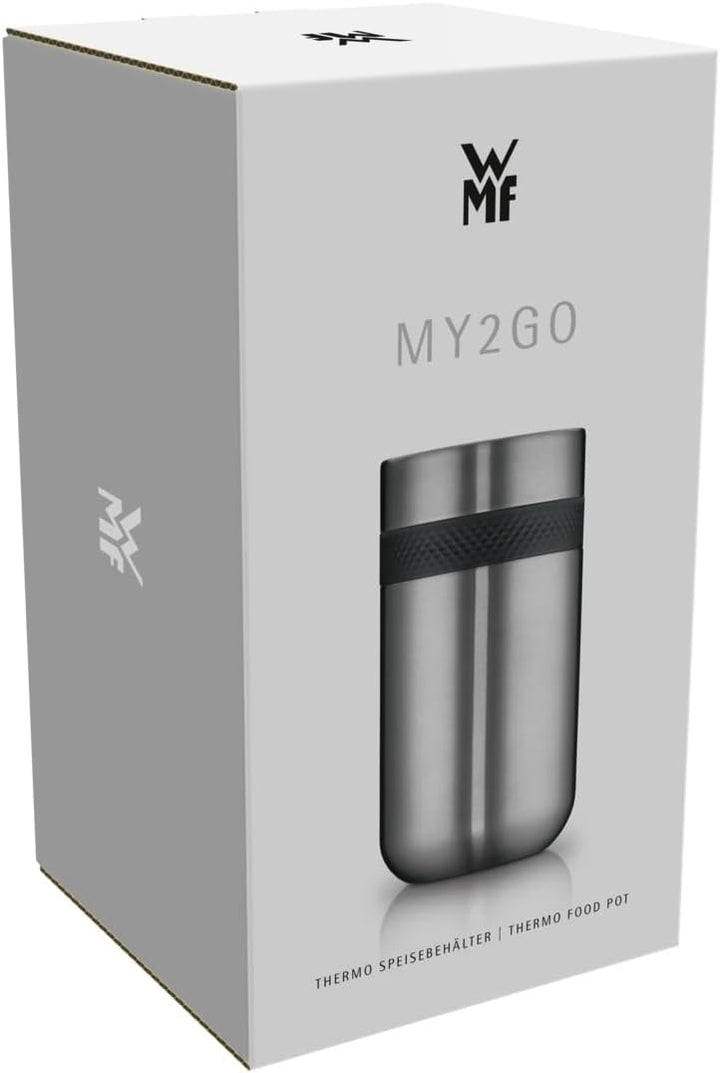 WMF my2Go Thermo Speisebehälter 500ml Isolierbehälter und 200ml Zusatzbehälter, umweltfreundlich, Cr