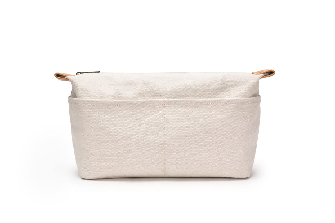Interne Segeltuchtasche mit Reissverschluss, mittlere Handtasche, Innentasche, multifunktionale Kosm