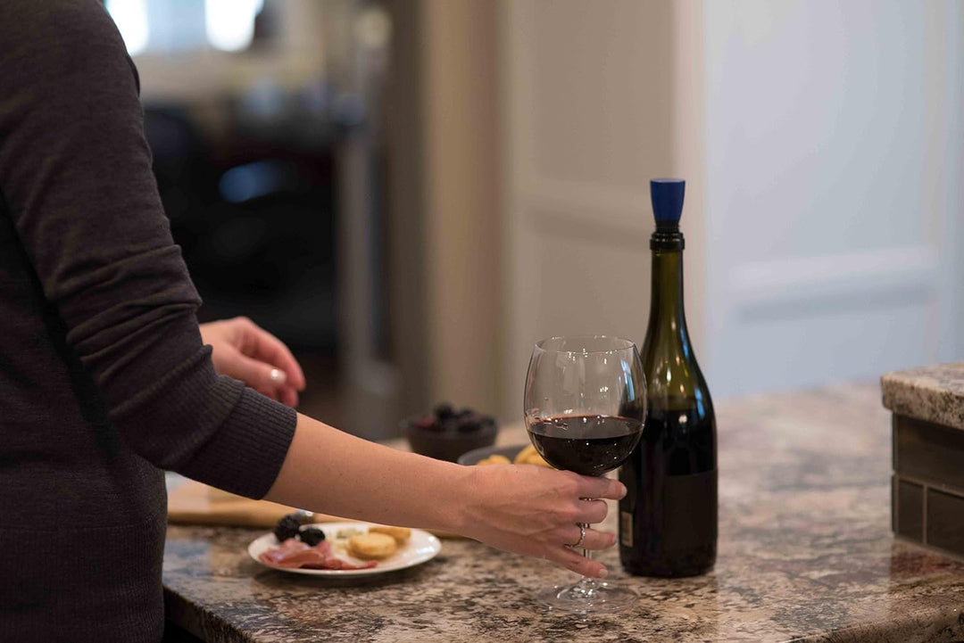 Repour Wine Saver, Weinkonservierer und -Stopper entfernt schädlichen Sauerstoff von Ihrem Wein, ein