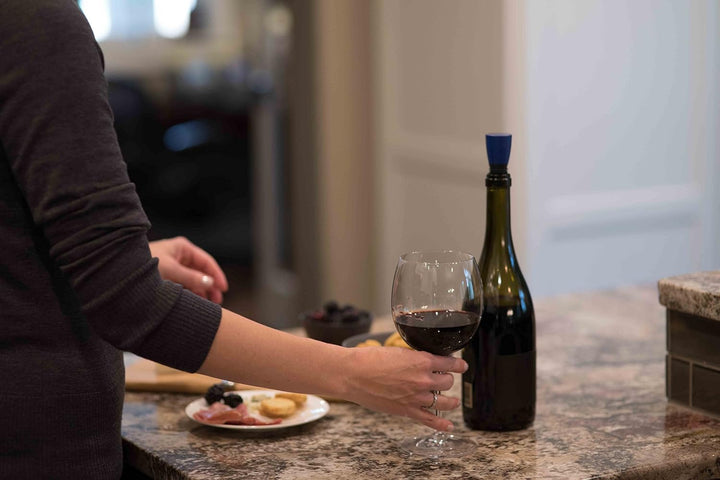 Repour Wine Saver, Weinkonservierer und -Stopper entfernt schädlichen Sauerstoff von Ihrem Wein, ein