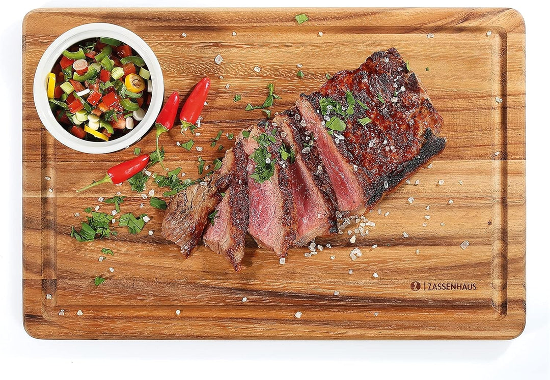 Zassenhaus Steakbrett Akazie 36 X 23 X 1,5 cm
