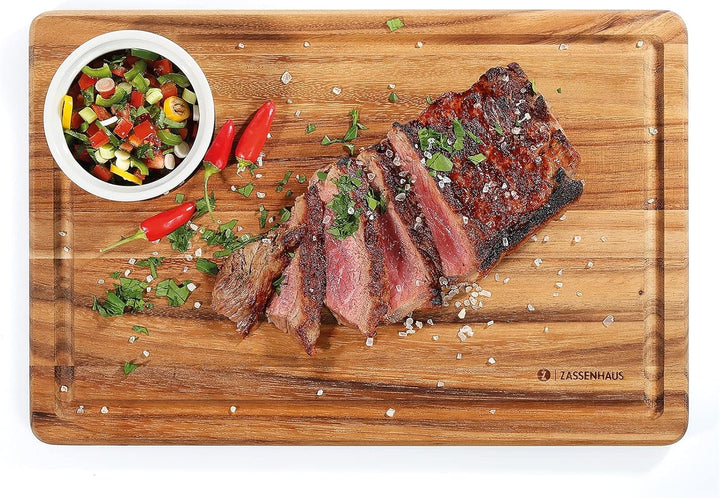 Zassenhaus Steakbrett Akazie 36 X 23 X 1,5 cm