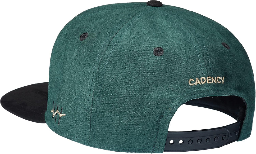 Cadency® Snapback Cap, Herren und Damen, Masken, Baseball Kappe, Basecap gerader Schirm, Grössenvers