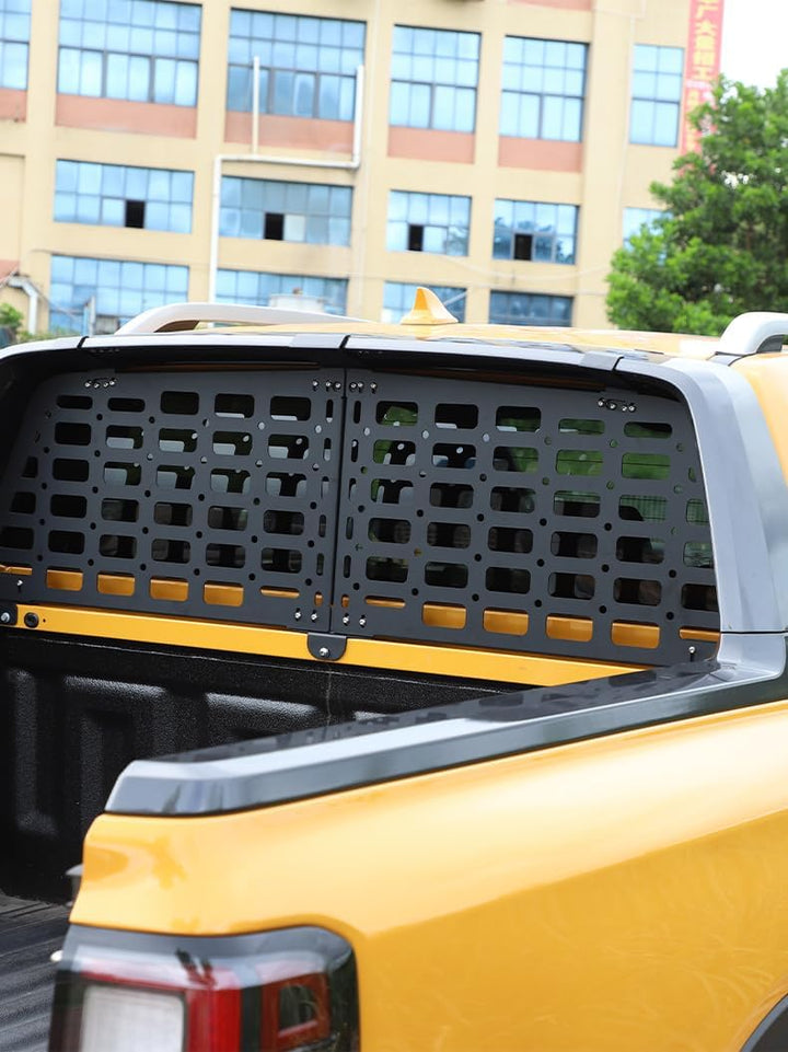 Auto Heckscheibe Storage Molle Panel Geeignet für Ford Ranger 2023 2024,Heckscheibe Werkzeug Aufhäng