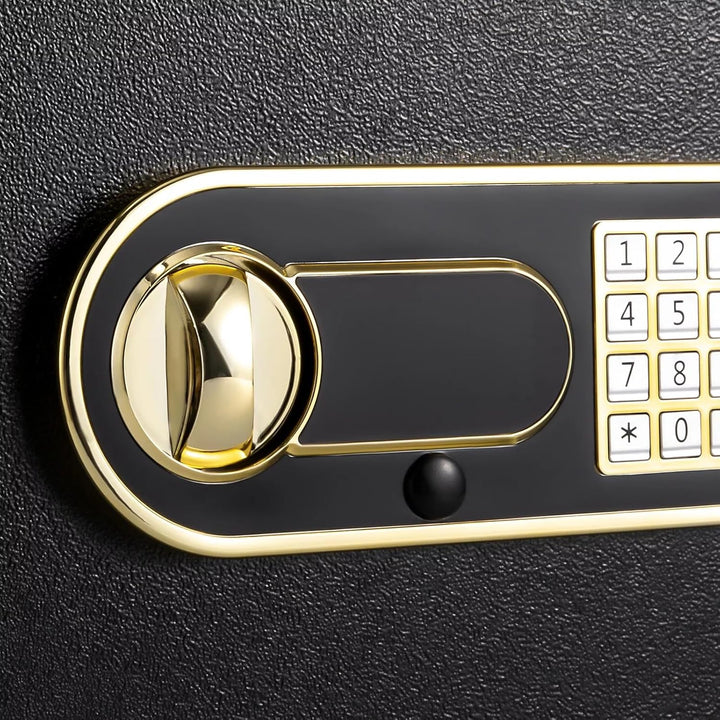 25 L Tresor Möbeltresor Safe Tresor Digitaler Tresorschrank Mit Schlüssel,Kennwort Safe Geldschran