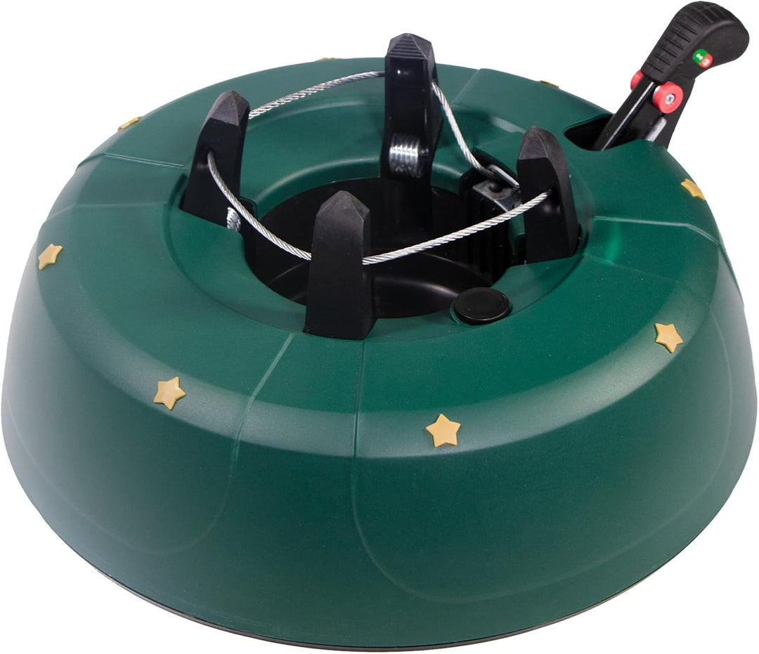 mgc24 Weihnachtsbaumständer Christbaumständer - Grün - für Bäume bis 2 m Höhe - mit Wassertank, Eins