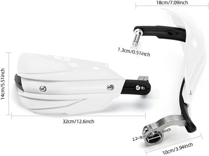 Motorrad Handschutz Universal 22mm 25mm 28mm Griffschutz Schild Motorrad Motocross Roller Winddichte