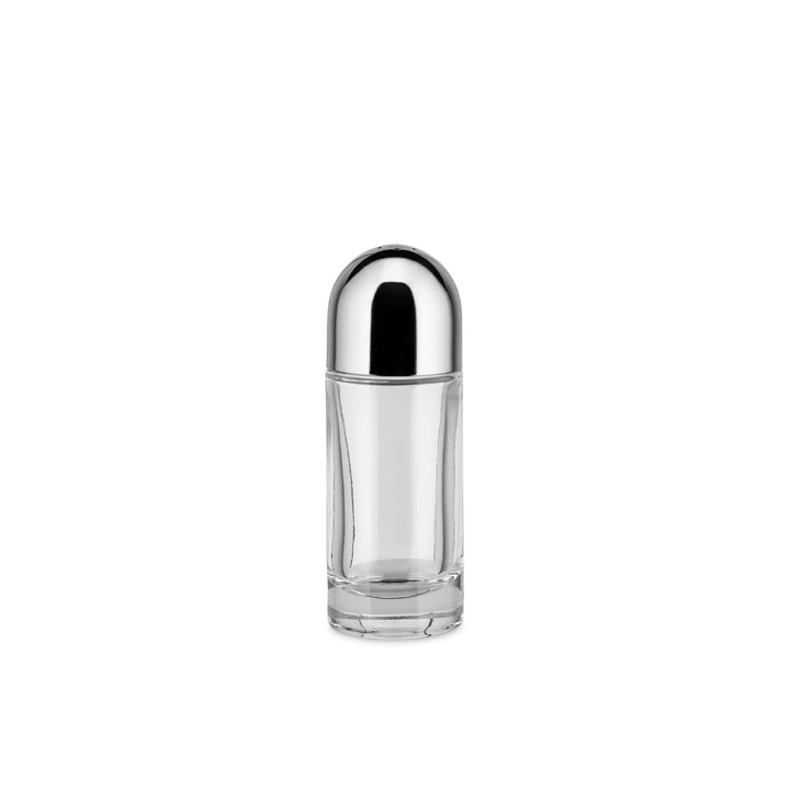 Alessi 5076 Pfefferstreuer aus Edelstahl glänzend poliert und Kristall, Pfeffer