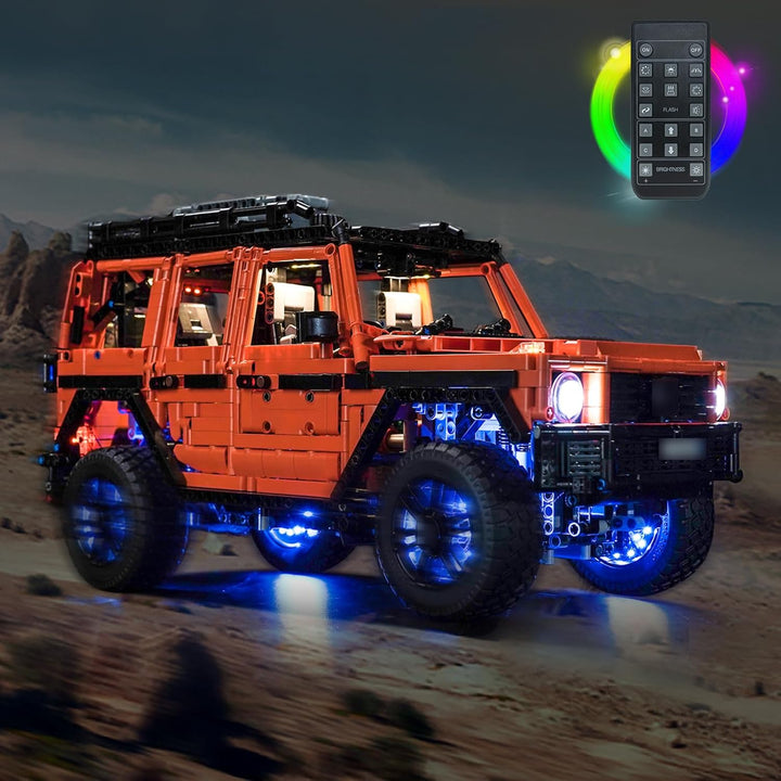 Licht Kompatibel mit Lego 42177 Mercedes-Benz G 500 Professional Line Fernbedienung Version, Nur Lic