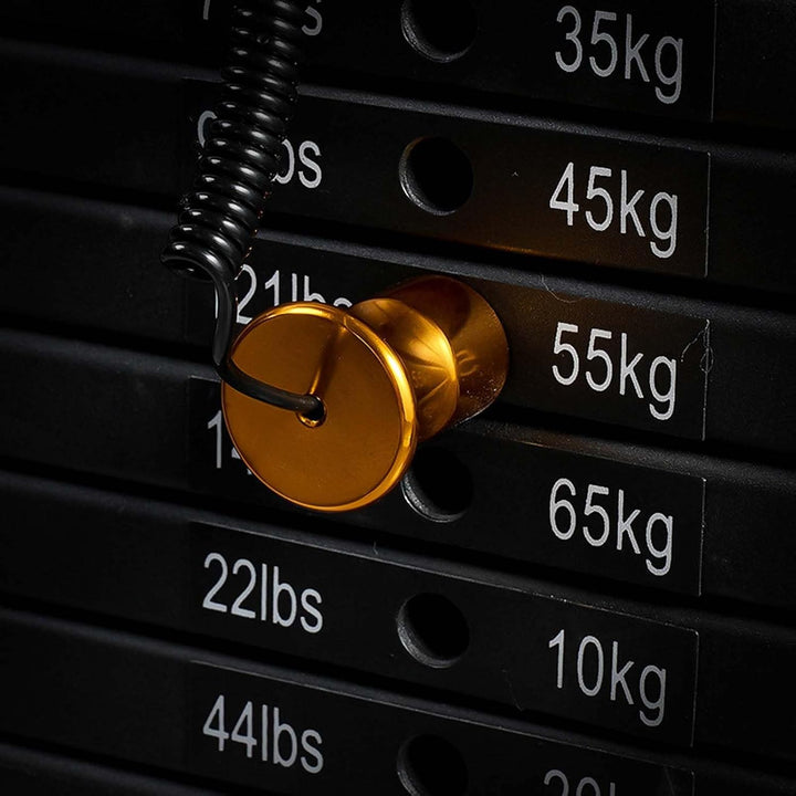 Ezweiji Gewicht Stapel Pin, Magnetischer Gym Gewichtsstapelstifte Krafttrainingsgerät zubehör für Gy