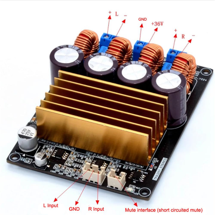 TPA3251 Stereo-Verstärker Dual Channel Digital Verstärker Board 175W+175W