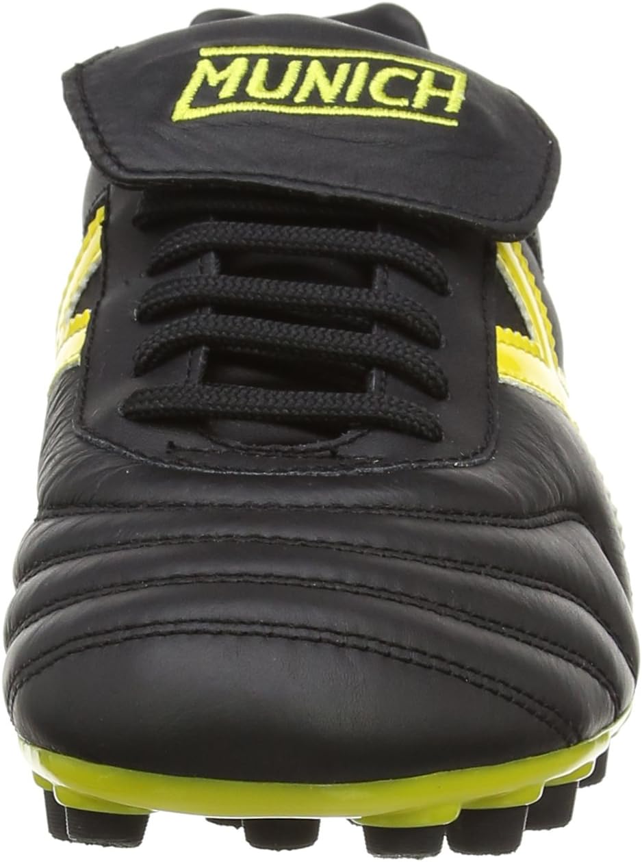 Munich Herren 220309 Schlupfstiefel 43 EU Schwarz Gelb, 43 EU Schwarz Gelb