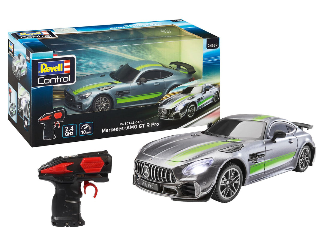 Revell Control Mercedes-AMG GT R PRO I Massstab 1:24 I Hochdetailliertes Design I LED-Frontbeleuchtu