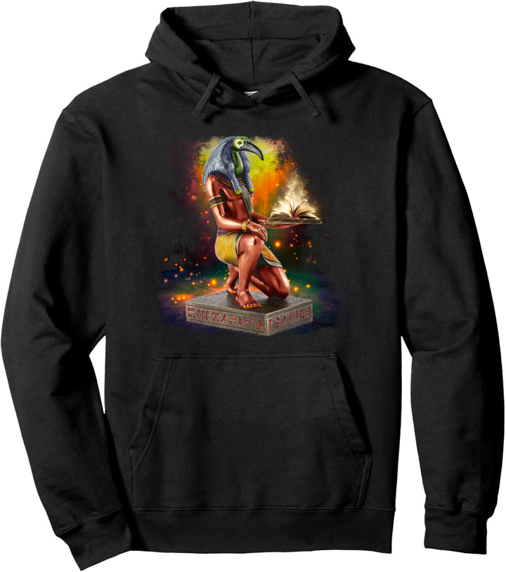 Thoth der ägyptische Gott des Wissens Pullover Hoodie