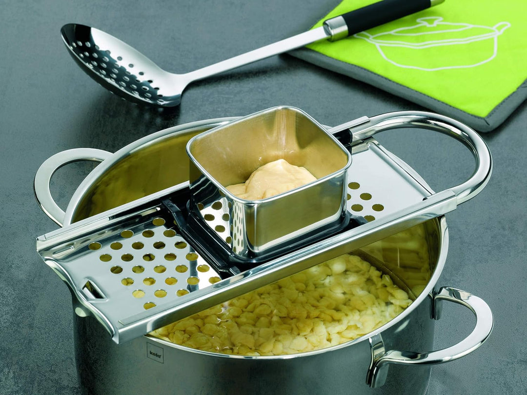 Kela 19088 Spätzlehobel für lange Spätzle, Edelstahl, Emma Spätzehobel, Für lange Spätzle, Spätzehob