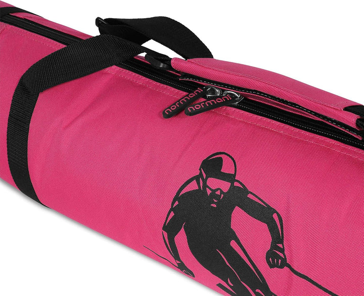 normani Skitasche Skisack in 170 cm und 200 cm Länge Pinke 170 cm, Pinke 170 cm