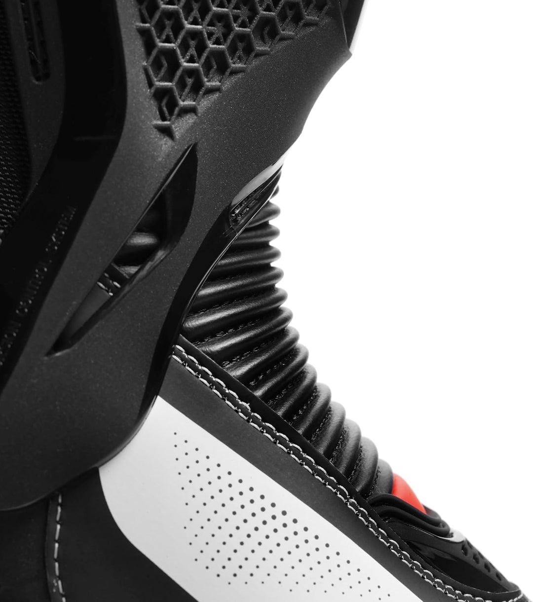 Dainese Torque 4 Damen Motorrad Stiefel 37 EU Schwarz Weiss Rot, 37 EU Schwarz Weiss Rot