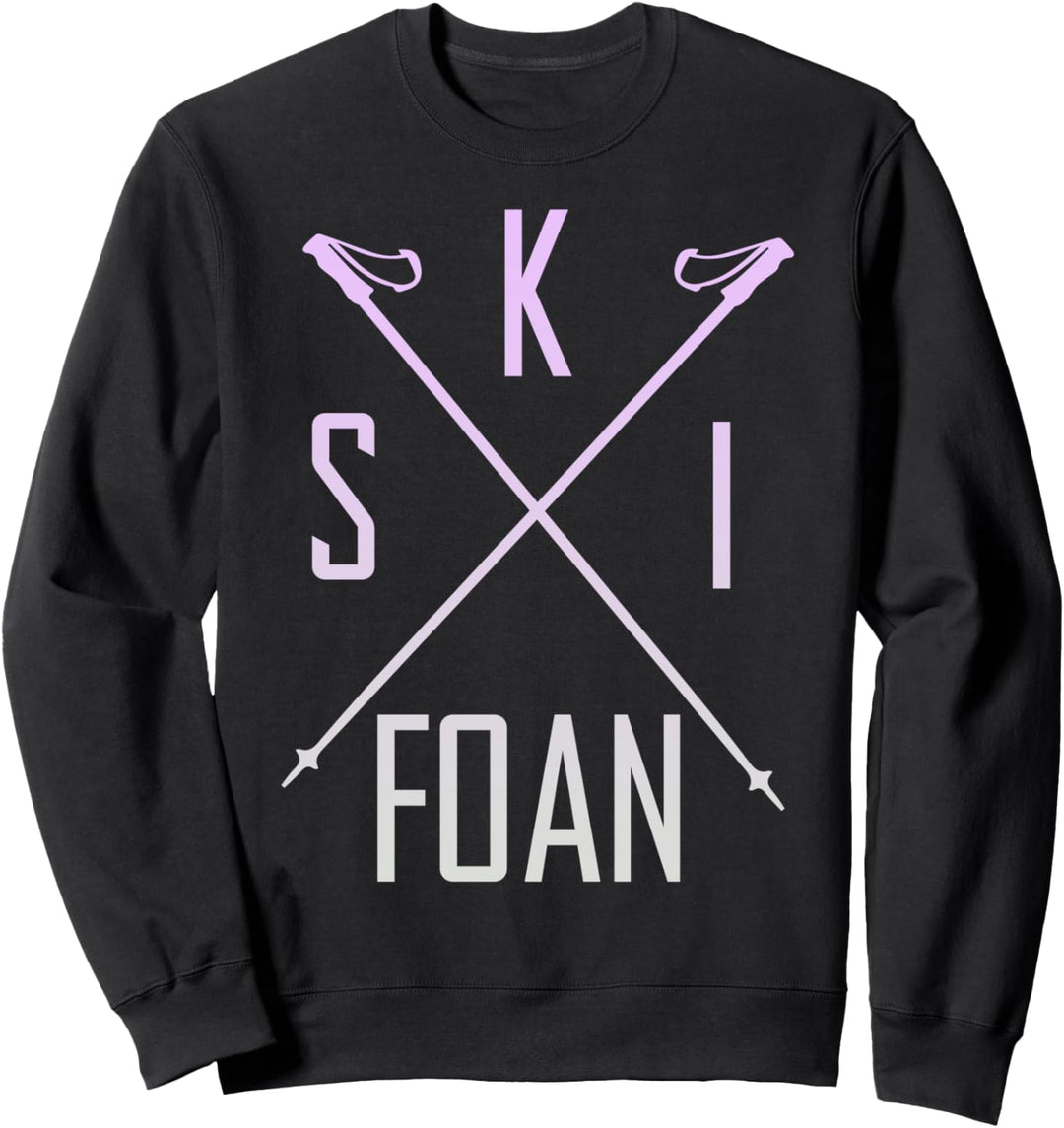 Skifoan Schifoan Skifahren Skilaufen Apres Ski Skisport BERG Sweatshirt