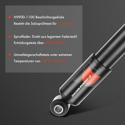 Frankberg 2x Stossdämpfer Gasdruck Hinterachse Kompatibel mit AX ZA- 1986-1998 Saxo S0 S1 1996-2003