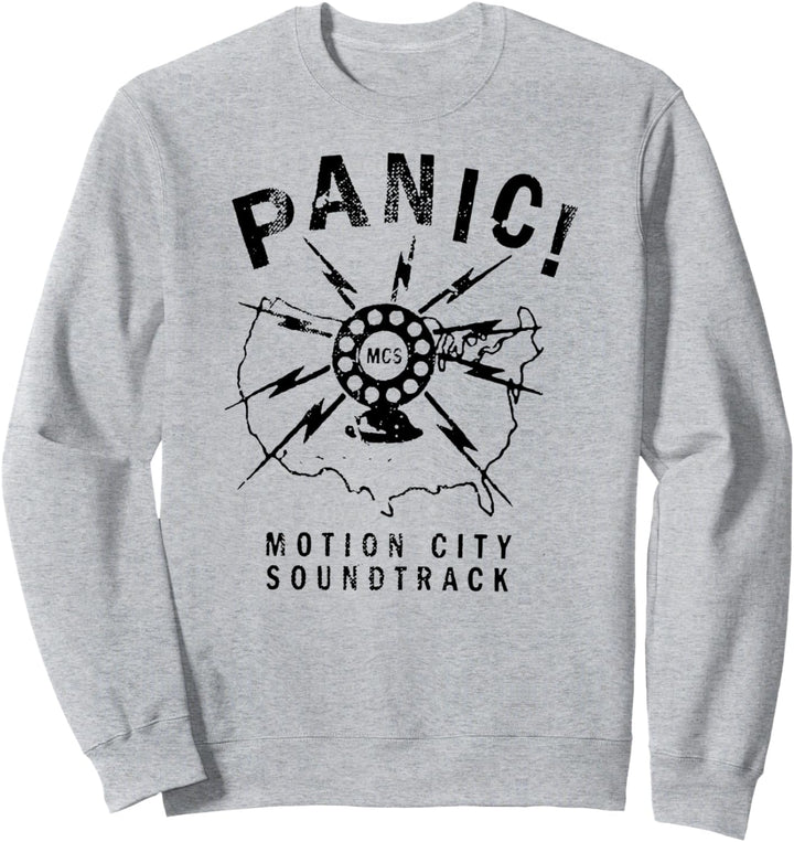 Motion City Soundtrack - Panic - Official Merchandise Sweatshirt