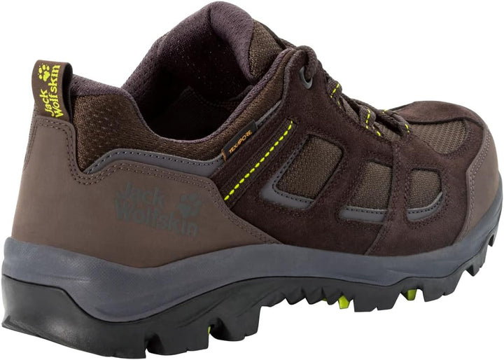 Jack Wolfskin Herren Vojo 3 Texapore Low M Outdoorschuhe 39.5 EU Dark Brown Lime, 39.5 EU Dark Brown