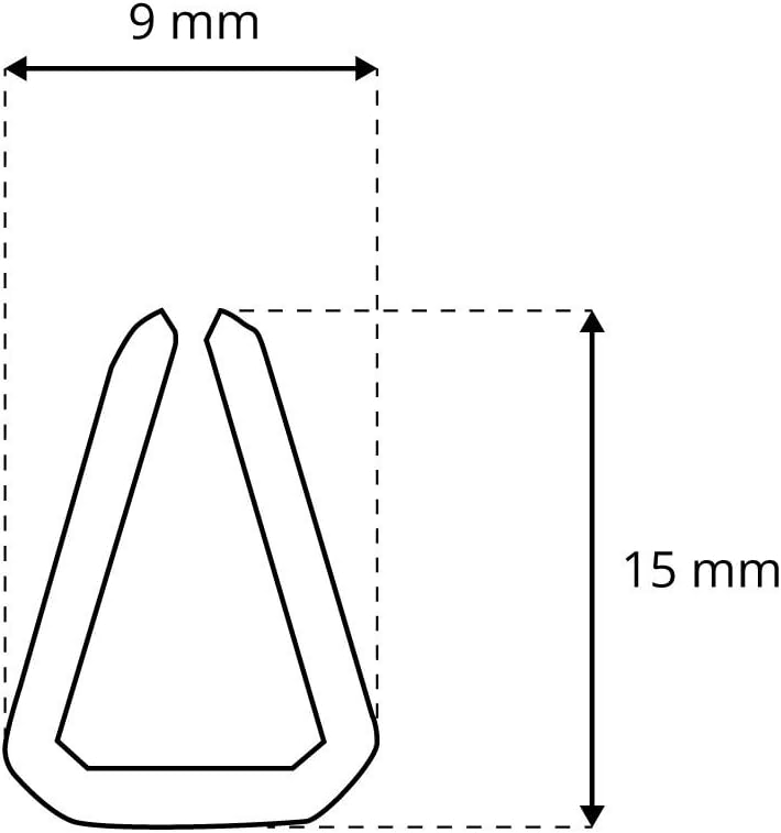 STEIGNER Gummidichtung Kantenschutzprofil S-1087 SCHWARZ 9x15mm Gummiprofil, 5 Meter, Fassungsprofil