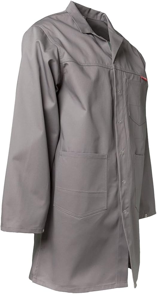 Planam 855024 MG 260 Berufsmantel, Grau, Grösse 24 Grau 24, Grau 24